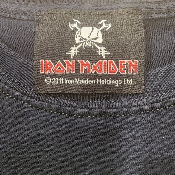 Iron Maiden Gildan Somewhere In Time 1986/87 Tour Shirt 3XL 2011 PRINT‎ Heavy - Picture 2 of 8